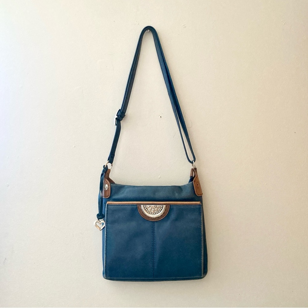 Brighton Vintage Leather Shoulder Bag